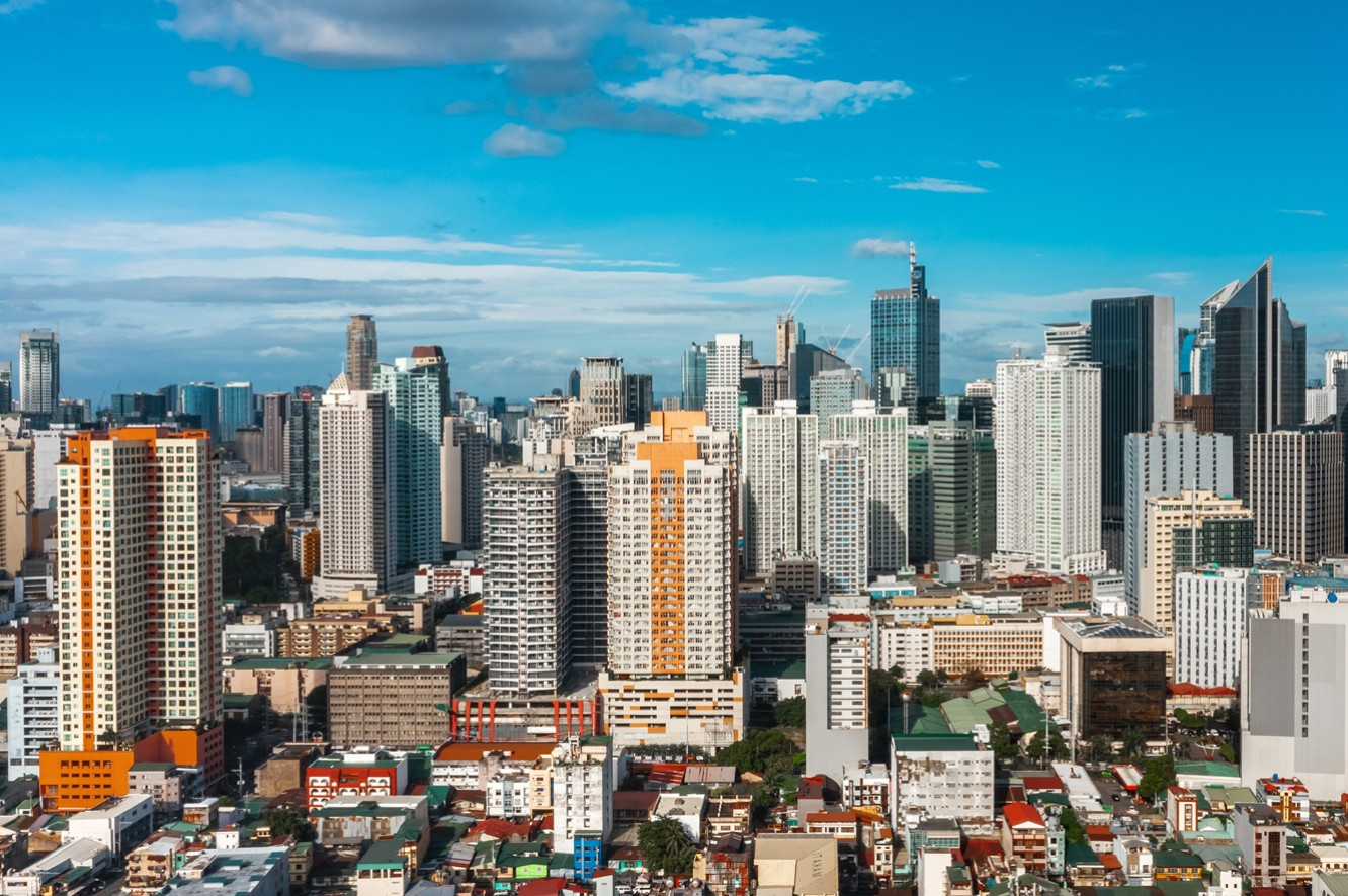 cityscape in the philippines